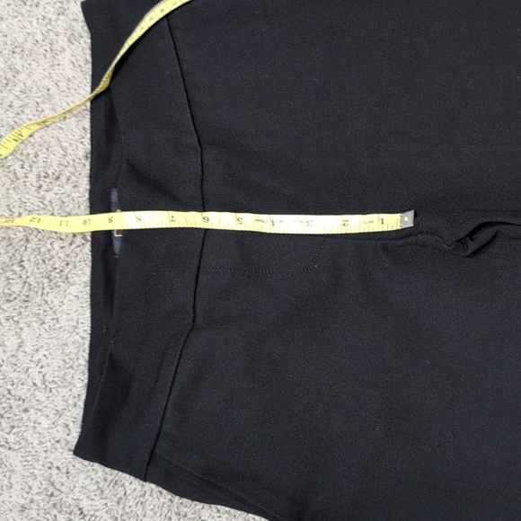 Dalia Black Ponte Pull On Work Pants Size Small - Picture 6 of 10